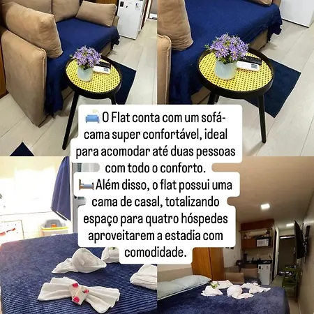 Flat com Hidromassagem Privativa no Centro De Porto de Galinhas - Sol e Mar Residence-3