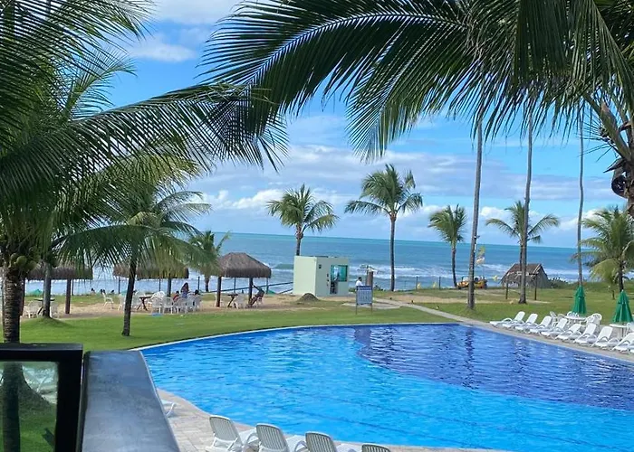Ancorar 1205-Beira-Mar:Vista Para O Mar E Piscina! Pôrto das Galinhas